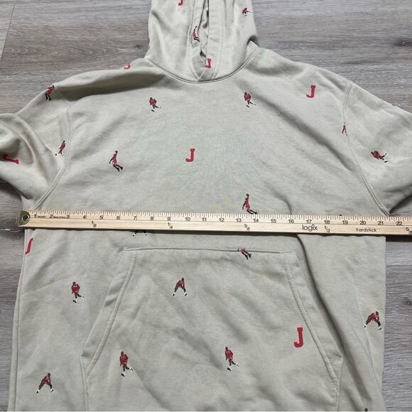 Nike AIR JORDAN Essential Jumpman Hoodie DV9392-206 Rattan Mens Size Med READ - Picture 5 of 8